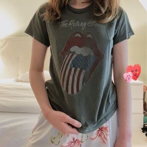 Free People Rolling Stones tee